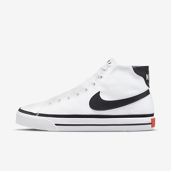 black and white nikes shoes