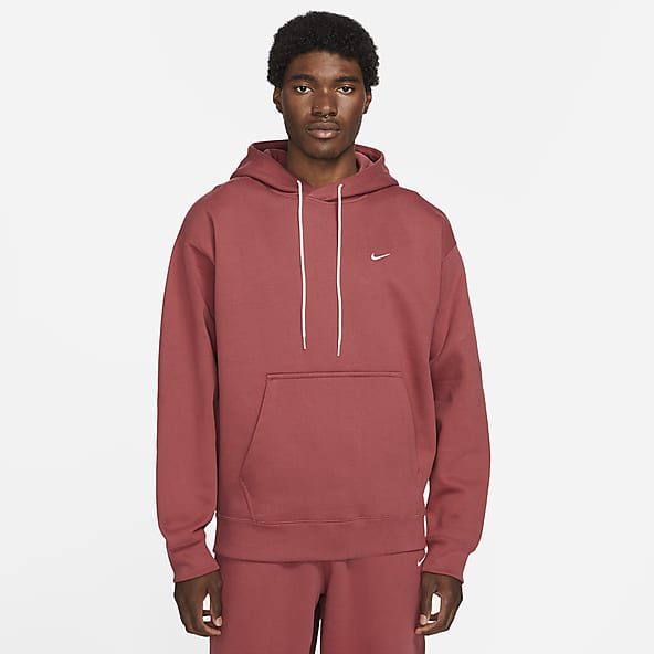 nike dark red hoodie