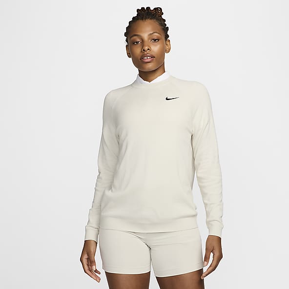 Womens Color Shop Brown Grey Long Sleeve Shirts. Nike