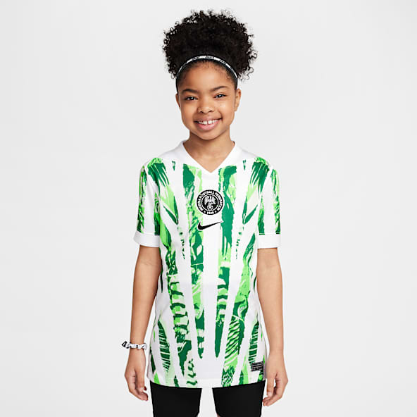Nigeria 2025 Stadium Extérieur (équipe féminine) Maillot de foot replica Nike Dri-FIT pour ado