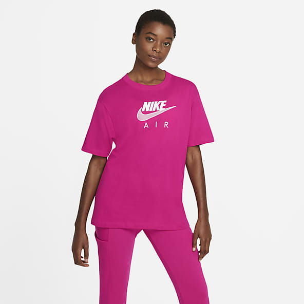 dark pink nike shirt
