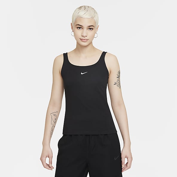 Vests Nike Women's Jersey Tank Top Black/ White