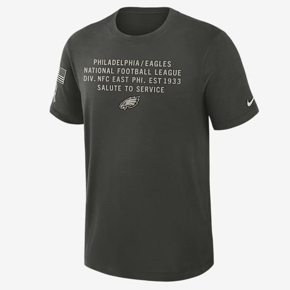 Philadelphia Eagles Salute to Service Slub Playera Nike Dri-FIT de la NFL para hombre