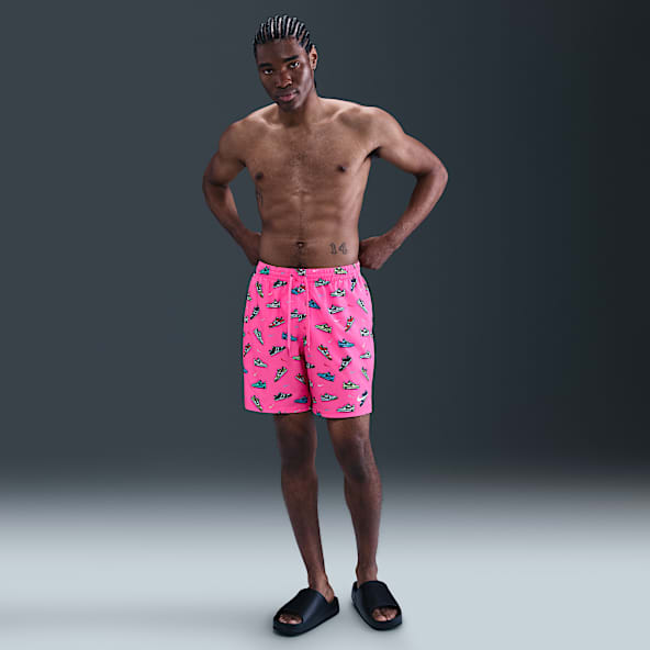 Nike Swim Breaker Men's 7" Brief-Lined Volley Shorts