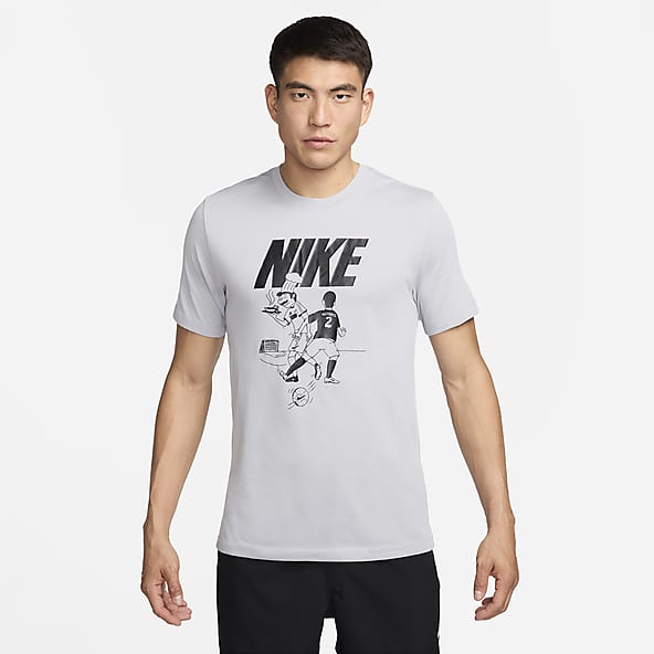 Hombre Gris Playeras y tops. Nike US
