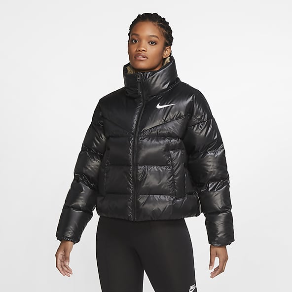 nike quilted coat