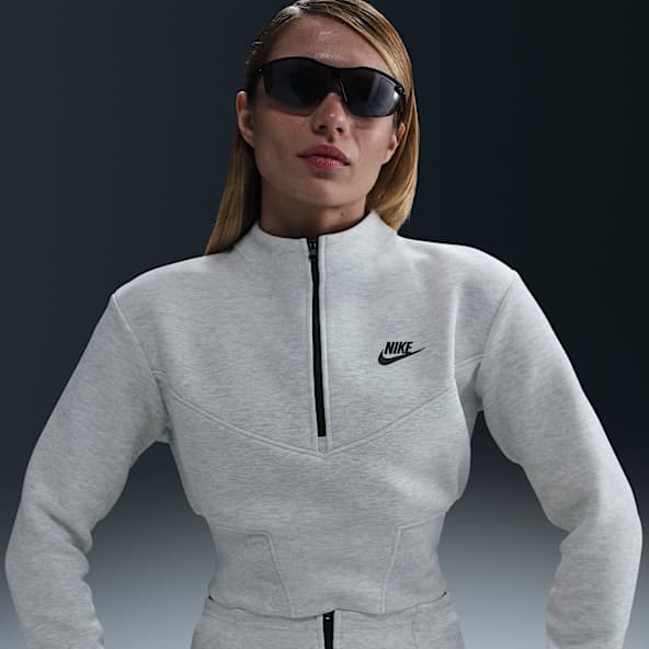 Nike Sportswear Tech Fleece Women's Cropped 1/2-Zip Top