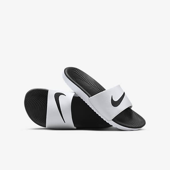 Black Womens Off Court Duo Slide Sandal | Nike | Rack Room Shoes