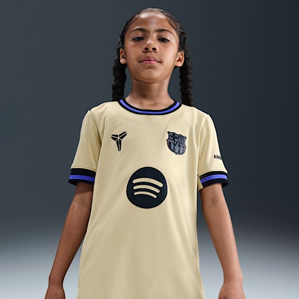 FC Barcelona 2025/26 Stadium Away Kobe Replika-Fußballtrikot mit Dri-FIT-Technologie (ältere Kinder)
