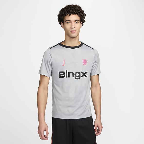 Chelsea F.C. Academy Pro Third Nike Dri-FIT-opvarmningstrøje til fodbold til mænd