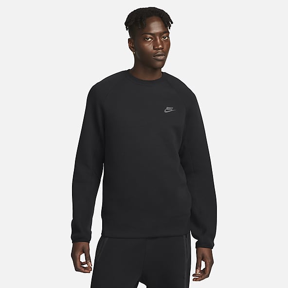 Nike Tech Fleece Tracksuit Black Dark Grey Yellow 