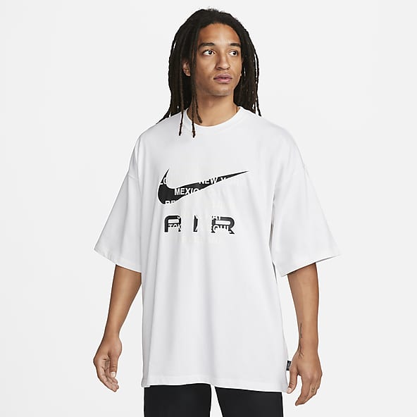 T-shirt col v sport victory blanc homme - Nike