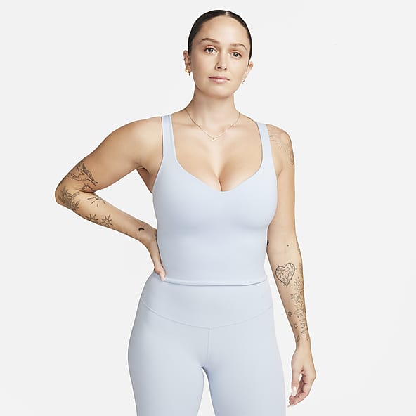 Mujer Yoga Camisetas sin mangas y de tirantes. Nike US