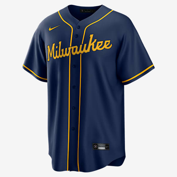 Jackson Chourio Milwaukee Brewers Men's Nike MLB Replica Jersey
