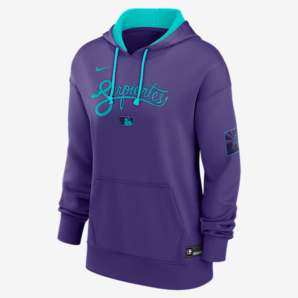 Arizona Diamondbacks Authentic Collection City Connect Women's Nike Therma MLB Pullover Hoodie