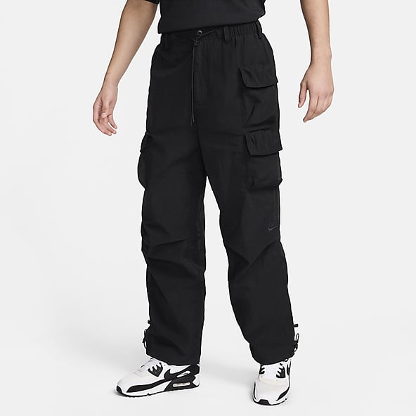 Nike Tapered Logo-print Nylon Track Pants in Black for Men