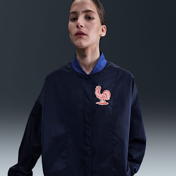 FFF Chaqueta bomber oversize de tejido Woven Nike Air - Mujer