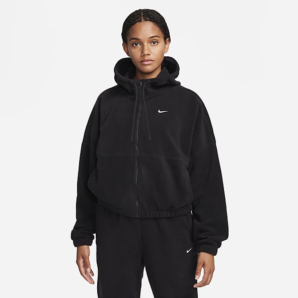Sweat à capuche Noir Femme Nike Fleece Trend Black - Cdiscount Prêt-à-Porter