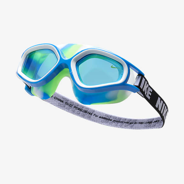 Uniswim Juego de gorro de natación y gafas para mujeres y  hombres con lentes antiniebla transparentes para nadar (aguamarina) :  Deportes y Actividades al Aire Libre