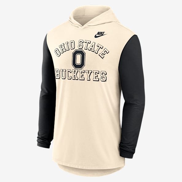 Ohio State Legacy Men's Nike Dri-FIT College Long-Sleeve Hooded T-Shirt