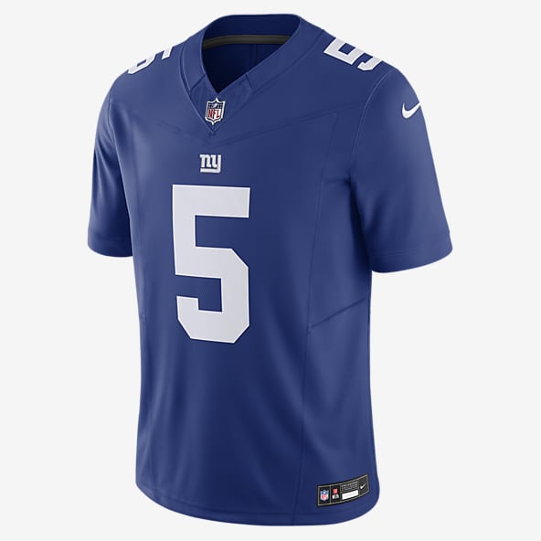 Nike New York Giants No21 Jabrill Peppers Royal Blue Team Color Men's Stitched NFL Limited Tank Top Jersey