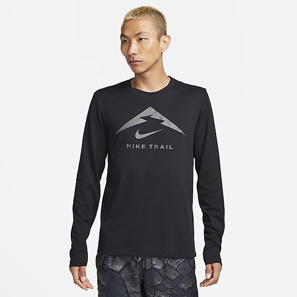 White nike dri online fit long sleeve shirt