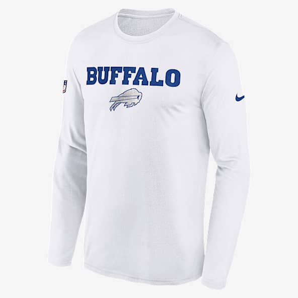 Buffalo Bills Rivalry Sideline Legend Big Kids' Nike Dri-FIT NFL Long-Sleeve T-Shirt