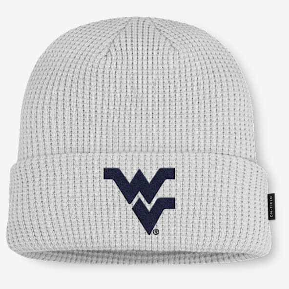 West Virginia Utility Off-Field Gorro con dobladillo universitario Nike para hombre