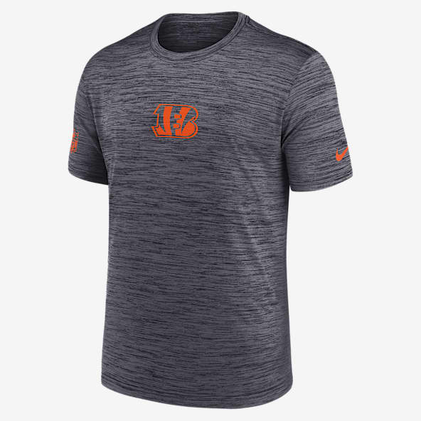 Cincinnati Bengals Sideline Team Issue Velocity Men's Nike Dri-FIT NFL T-Shirt