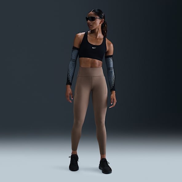 Nike Swift Leggings de running de 7/8 y talle alto con bolsillos - Mujer
