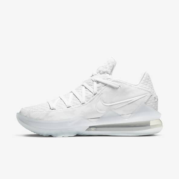 White LeBron James Shoes. Nike PH