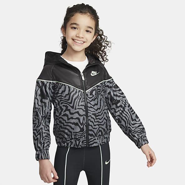 nike fleece lined jacket junior