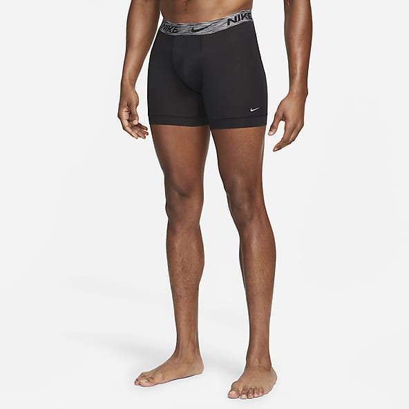 Nike Men`s Dri-FIT ReLuxe Boxer Brief 2 Pack (B(KE1076-451)/G, Small) at   Men's Clothing store