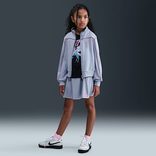 Nike Varsity Prep Conjunto deportivo de 2 piezas con falda scooter para niña talla pequeña