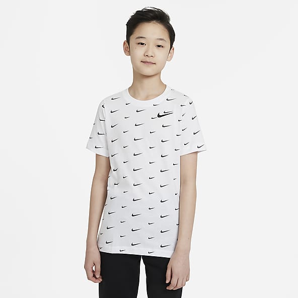 Boys white nike shirt