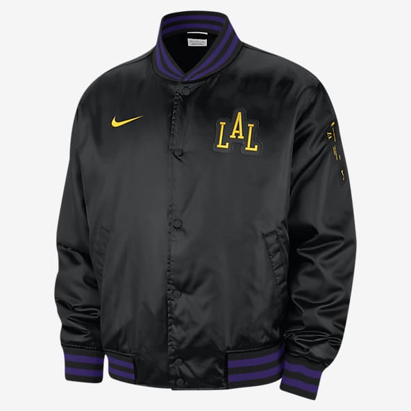 Los Angeles Lakers 2023/24 City Edition Nike NBA-Jacke für Herren