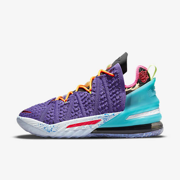 scarpe basket viola