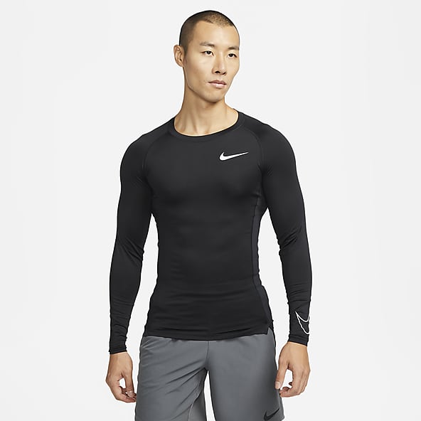 Miuye yuren-Men Slim Fit Long Sleeve T-Shirt Fashion Printing Gym Workout Blouse Tops 