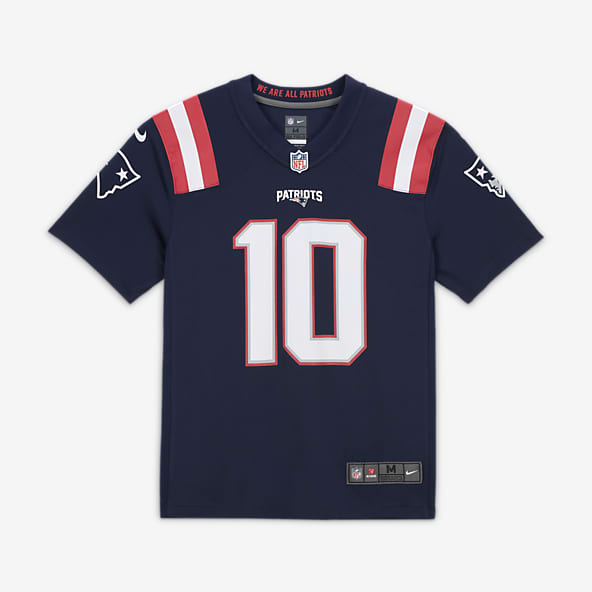 NFL New England Patriots (Mac Jones) American-Football-Trikot für ältere Kinder