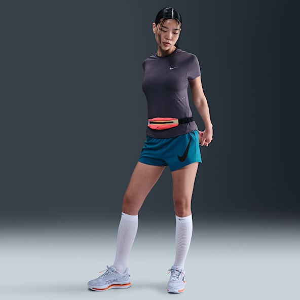 Nike One Swoosh Women's Dri-FIT Mid-Rise Loose 7.5cm (approx.) Brief-Lined Running Shorts