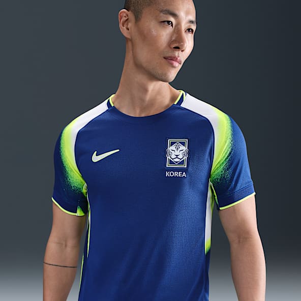 대한민국 2025 스타디움 어웨이(여자 팀) 남성 나이키 드라이 핏 축구 레플리카 저지