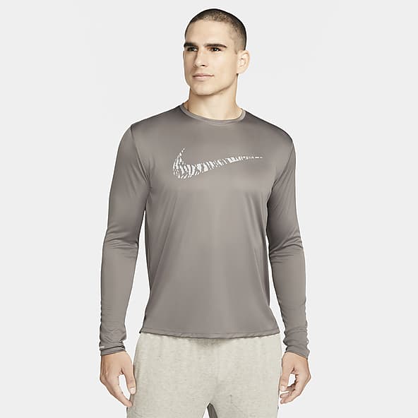 Heren Hardlopen Shirts met lange mouwen. Nike NL