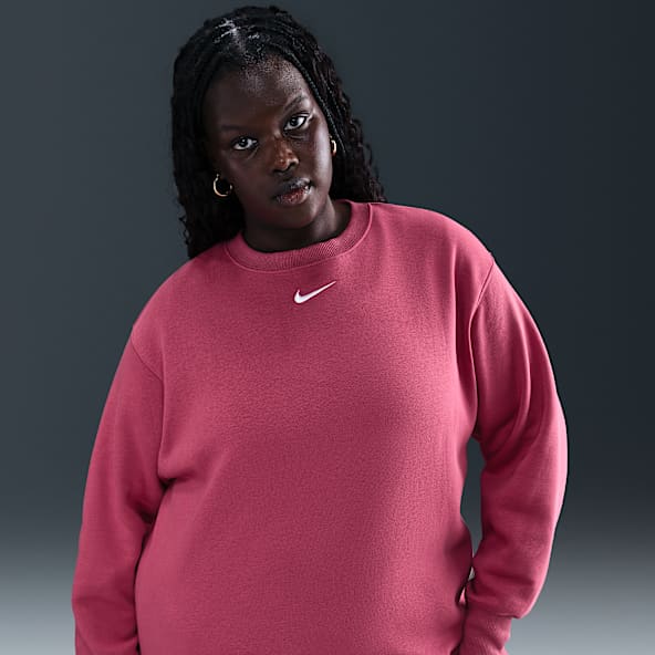 Nike Sportswear Phoenix Fleece Women's Oversized Crew-Neck Sweatshirt (Plus Size)