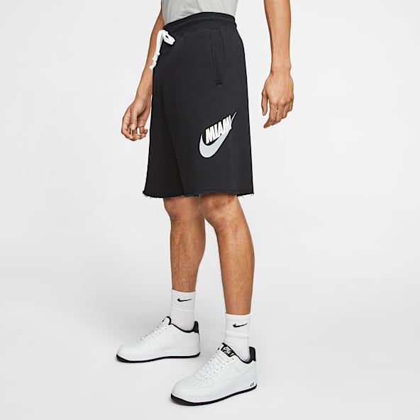 nike alumni shorts black