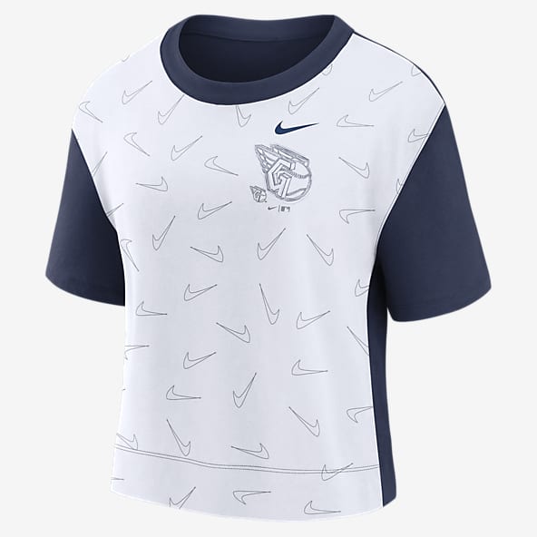 Nike Men's Cleveland Guardians Andrés Giménez #0 Navy T-Shirt