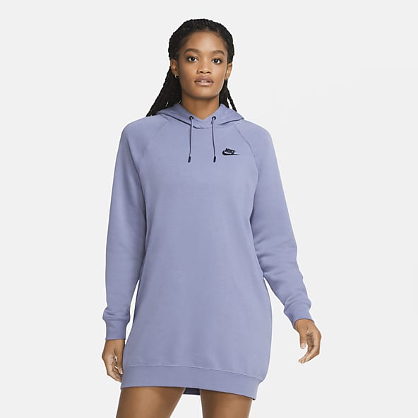 blue and pink nike sweatshirt