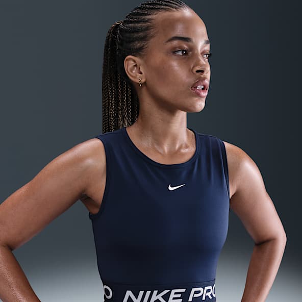 Nike Pro Women's Dri-FIT Cropped Tank Top
