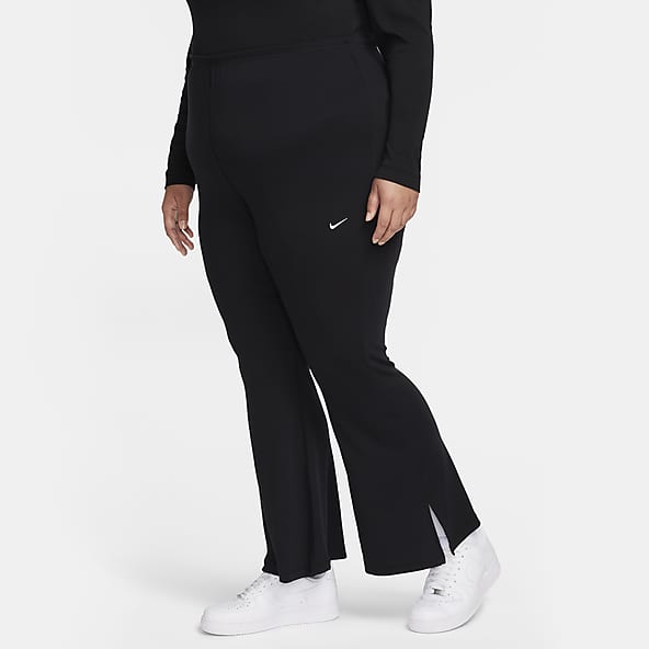 NIKE Go Women's Firm-Support Mid-Rise Full-Length Leggings with Pockets,  Size XLT Black/Black at Amazon Women's Clothing store