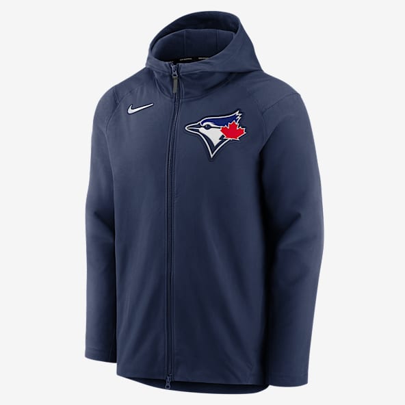 Toronto Blue Jays Authentic Collection Pre-Game Chamarra Nike Therma de la MLB de cierre completo para hombre