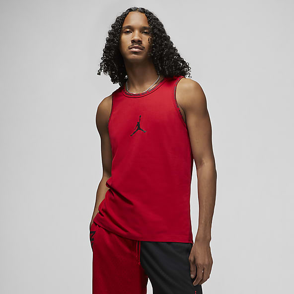 Heren Rood Sleeveless \u0026 Tank Tops. Nike NL